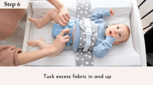 how to change a cloth nappy 2