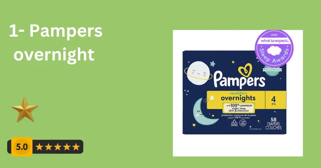 pampers overnight