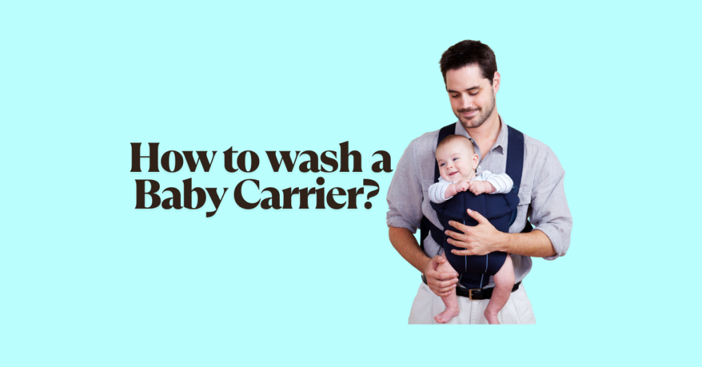 How to wash a baby carrier?